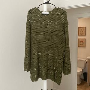 Amazon Bathing Suit knit cover up M